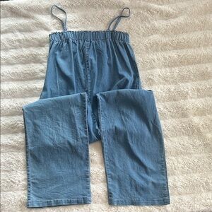 Stylish Blue Denim Jumpsuit